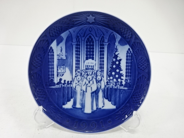 ROYAL COPENHAGEN / YEAR PLATE 1991 / SANTA LUCIA
